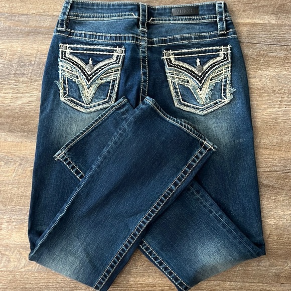 Vigoss slimbbot jeans size 8 - Picture 1 of 7